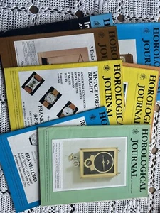 Horological Journal x 8 1986 Vintage Bundle Magazines - Picture 1 of 3