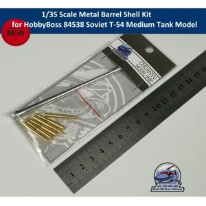 1/35 Metal Barrel Shell Kit for HobbyBoss 84538 Soviet T-54 Medium Tank Model - Bild 1 von 7