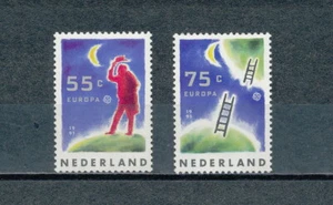 Netherlands 795-6 MNH, Earth to Moon Ladders, 1991 - Picture 1 of 1