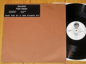 12" Sia-Mac ‎(Siavash Tehrani) Faith Healer - Part One - Fuel Records FUEL #004 - Picture 1 of 3