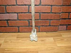 Vintage Log Stamping Tool Marking Lumberjack Long Hammer Antique Hallmark - Picture 1 of 8