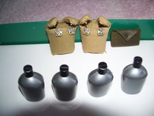 60's G.I. Joe combat/ p'trooper canteens +++