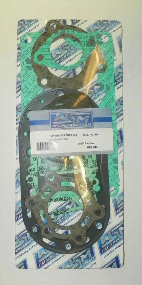 Kit de juntas de extremo superior Tigershark 640 Barracuda Daytona Monte Carlo Montego  Foto 1 de 1