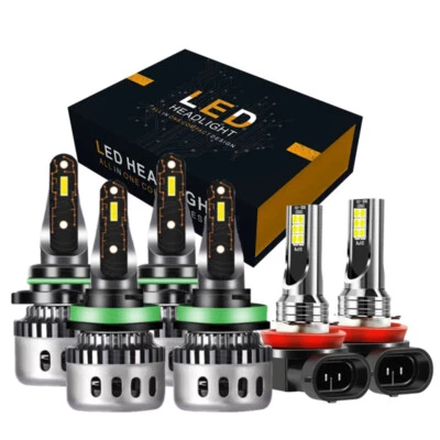 Para Mitsubishi RVR Faros 2011-2019 LED bombillas altas/bajas + antiniebla 6000K Foto 1 de 4