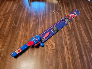 Shakespeare Marvel Spider-Man Kids 30" Fishing Pole Kit w/ Line & Minnow - New - - Picture 1 of 15