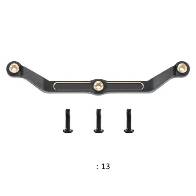 Steering Tie Rod Brass RC Car Climbing Car TRX4-M Upgrade Accessories 1/18 - Image 1 of 3