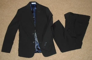 Izod Suit Jacket & Pants - Boy's Size 10 Black - Picture 1 of 13
