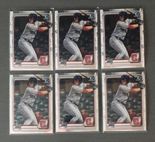 2020 Bowman Chrome Nolan Jones Lot (6) #BCP-95