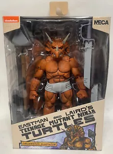 TMNT Triceraton Gladiator Eastman & Lairds 7" Figure Neca Boxed In Stock - Picture 1 of 1