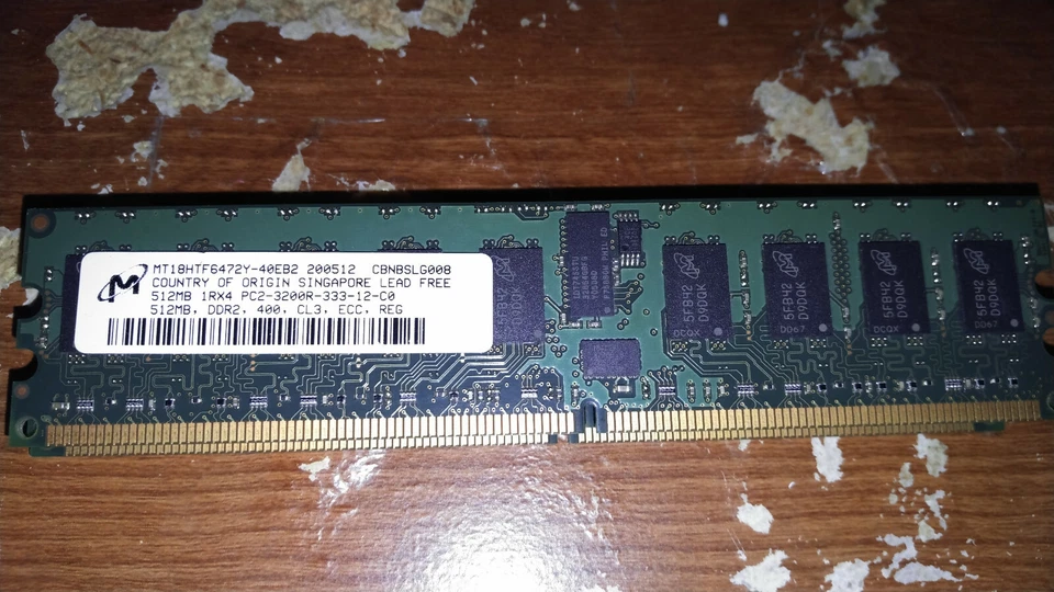 PC2-3200R ECC DIMM - Image 1 of 2