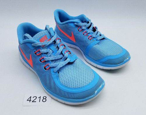 Scarpe da corsa Nike Free 5.0 (GS) bambina taglia 4Y blu corallo