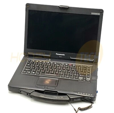 PANASONIC TOUGHBOOK CF-53 RUGGED LAPTOP i5-4310U 4GB  NO HDD TOUCHSCREEN TESTED - Image 1 of 4