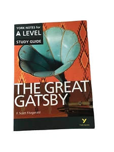 The Great Gatsby York Notes Revision Guide - AS/ A Level English Literature - Picture 1 of 5