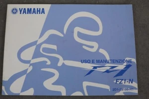 Yamaha FZ1-N USO E MANUTENZIONE "2006" Italienisch Handbuch - Bild 1 von 3