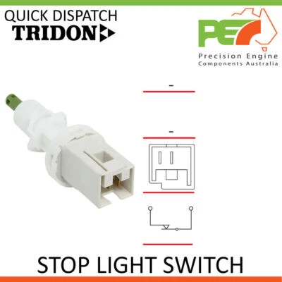 * TRIDON * Interruptor de luz de freno de parada para Alfa Romeo Spider Duetto y Veloce Foto 1 de 4