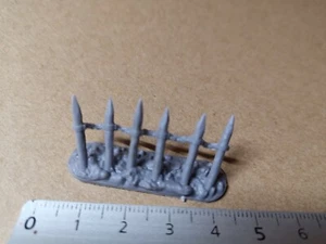 STAKES MINIATURE /15MM/LEG. BATTLES/TIME OF LEGENDS JOAN OF ARC G412 - Imagen 1 de 1