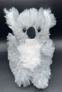 GOFFA Plush Small Gray Baby Koala Bear 7" Fuzzy Lightweight - Picture 1 of 8