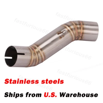For Honda CB500X CB400X CB500F 17-25 Exhaust Mid Link Pipe Connect 51MM Muffler — 第 1/4 张图片