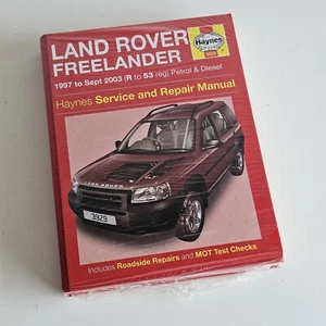 Land Rover Freelander Haynes Manual 3929 1997 To Sept 2003 (R To 53 Reg) - New - Picture 1 of 3