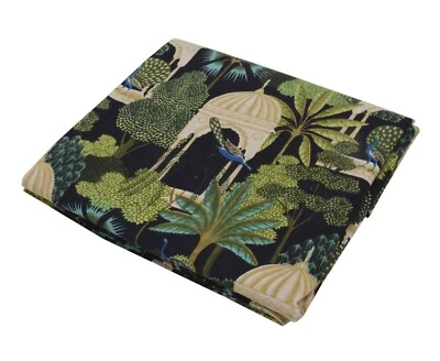 Indian Floral Fabric Cotton Fabric By Yard Hand Block Print fabric Dressmaking - Image 1 of 4