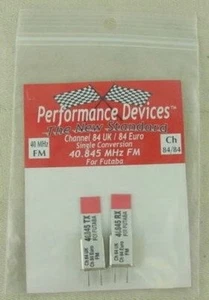 40Mhz Futaba Single Conversion TX/RX Crystal Set UK CH84 / Euro CH84 40,845Mhz - Bild 1 von 1