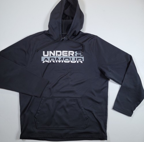 VETEMENTS Felpa con cappuccio Under Armour uomo XL tasca frontale ampia manica lunga coulisse