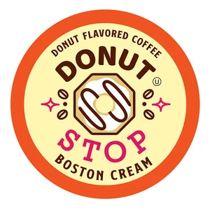 Cialde Caffè Aromatizzate Ciambella Stop,Compatibili Keurig 2.0,Aroma Crema Boston,40 Ct - Foto 1 di 10
