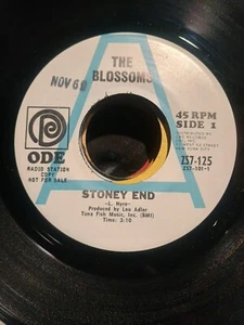 THE BLOSSOMS: wonderful/Stoney end ODE 7" Promo Single 45 RPM Rare Soul! - Picture 1 of 5