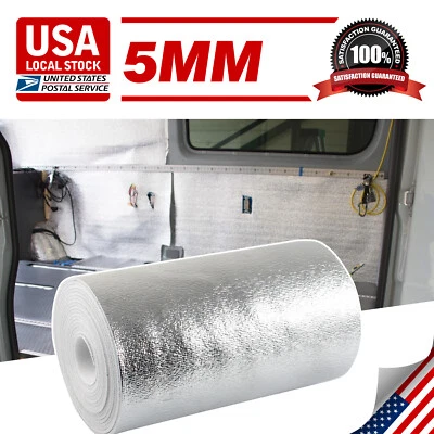 Amortiguador de sonido amortiguador de ruido alfombrilla amortiguador térmico aislamiento 5 mm 1 PS 59""x 39"" Foto 1 de 4