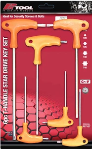 RG7107 - PkTool - 6pc T-HANDLE STAR SET - Picture 1 of 1