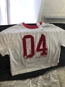 Justice Active For Girls Size M 10 medium Shirt short sleeve NEW - Picture 1 of 4