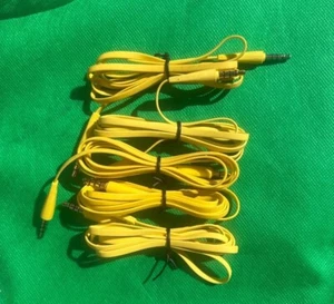 5 Pack 3.5mm Male to Male Stereo Audio AUX Cable 4ft Auxiliary gaming headset - Picture 1 of 2