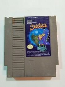 Solstice: The Quest for the Staff of Demnos (Nintendo) NES  