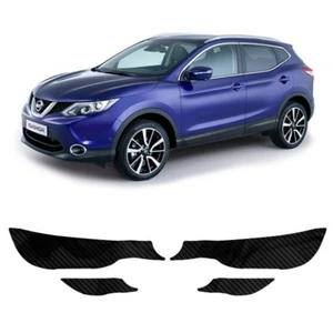 Carbon Fabric Inside Door Panel Anti Scratch for 2014 ~ 2018 Nissan Qashqai - Picture 1 of 11