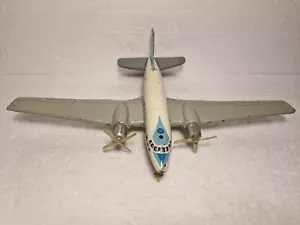 Vintage Blechspielzeug Flugzeug Friktionsmodell 60er / 70er Jahre - Bild 1 von 21