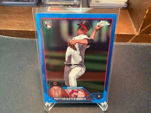 2023 Topps Chrome Update #USC102 Peyton Battenfield RC Blue /150 - Bild 1 von 2