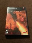 Reign of Fire (Sony PlayStation 2, 2002) NEVER PLAYED ORIGINAL OWNER SEE PICS