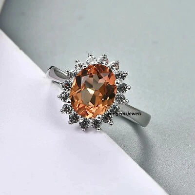 Unique Color Changing Zultanite Ring Silver Diaspore Ring Dainty Promise Ring - Image 1 of 4