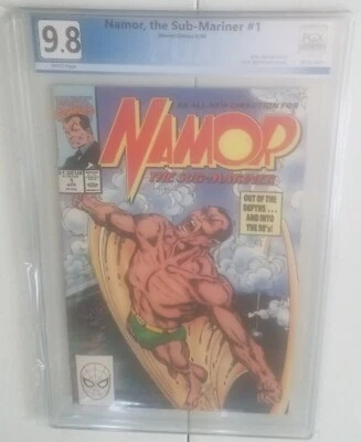 Namor, The Sub-Mariner #1 1990 NOT CGC  PGX 9.8 John Byrne Bob Wilacek - Image 1 of 2