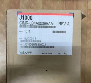 Inverter Yaskawa CIMR-JB4A0009BAA nuovo spedizione veloce - Foto 1 di 4