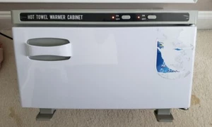 Hot Towel Warmer Cabinet for Spa Salon Home Barber 200W RTD-18A White DING WORKS - Picture 1 of 20