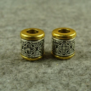 4 Stück Armband Halskette Perlen Lanyard Perle Messer Paracord Perlen Bartperlen Spielzeug - Bild 1 von 5