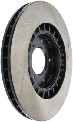 Rotor dianteiro direito com fenda Stoptech 126.40048SR para 00-09 Honda S2000 - Imagem 1 de 4