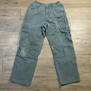 Pantalones Tactical Taclite Pro 5.11 511 para Hombres 28x30 26x27 Verde Carga Militar Lona - Imagen 1 de 12