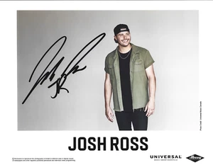 Josh Ross ECHT handsigniertes 8x10" Foto #2 COA handsigniert Country Sänger - Bild 1 von 2
