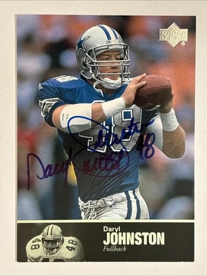 Daryl Johnston 2008 Upper Deck Ultimate Collection 1997 Legends Auto #189 - Image 1 of 2