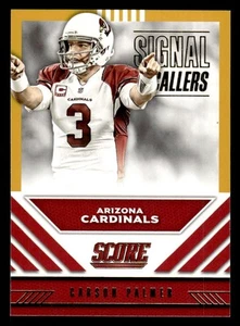 2016 Score #1 Carson Palmer Signal Callers Gold CARDINALS - Picture 1 of 2