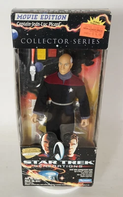 FIGURA 9" CAPITÁN JEAN-LUC PICARD Star Trek Generations Edición Película Playmates 1994 Foto 1 de 4
