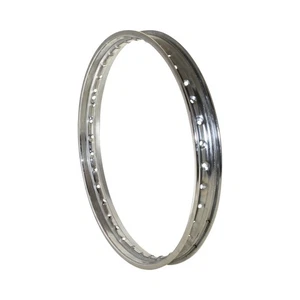 Felgen Satz Set Chrom 1,4 x 17 Zoll für Piaggio Bravo 25 V Typ EEV1T Bj. 72-75 - Picture 1 of 2