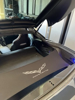 Capa de segurança de porta-malas carga superior para Chevrolet CORVETTE C7 2014-2019 nova - Imagem 1 de 4